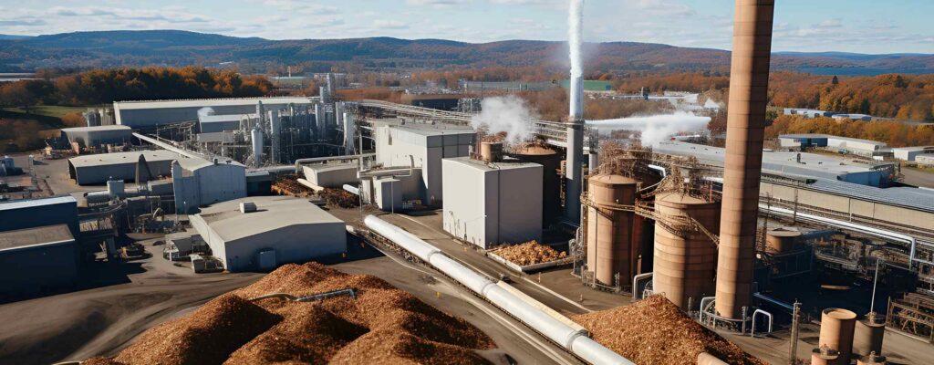 wood pellet production line